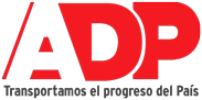 Logo ADP transportamos el progreso del País